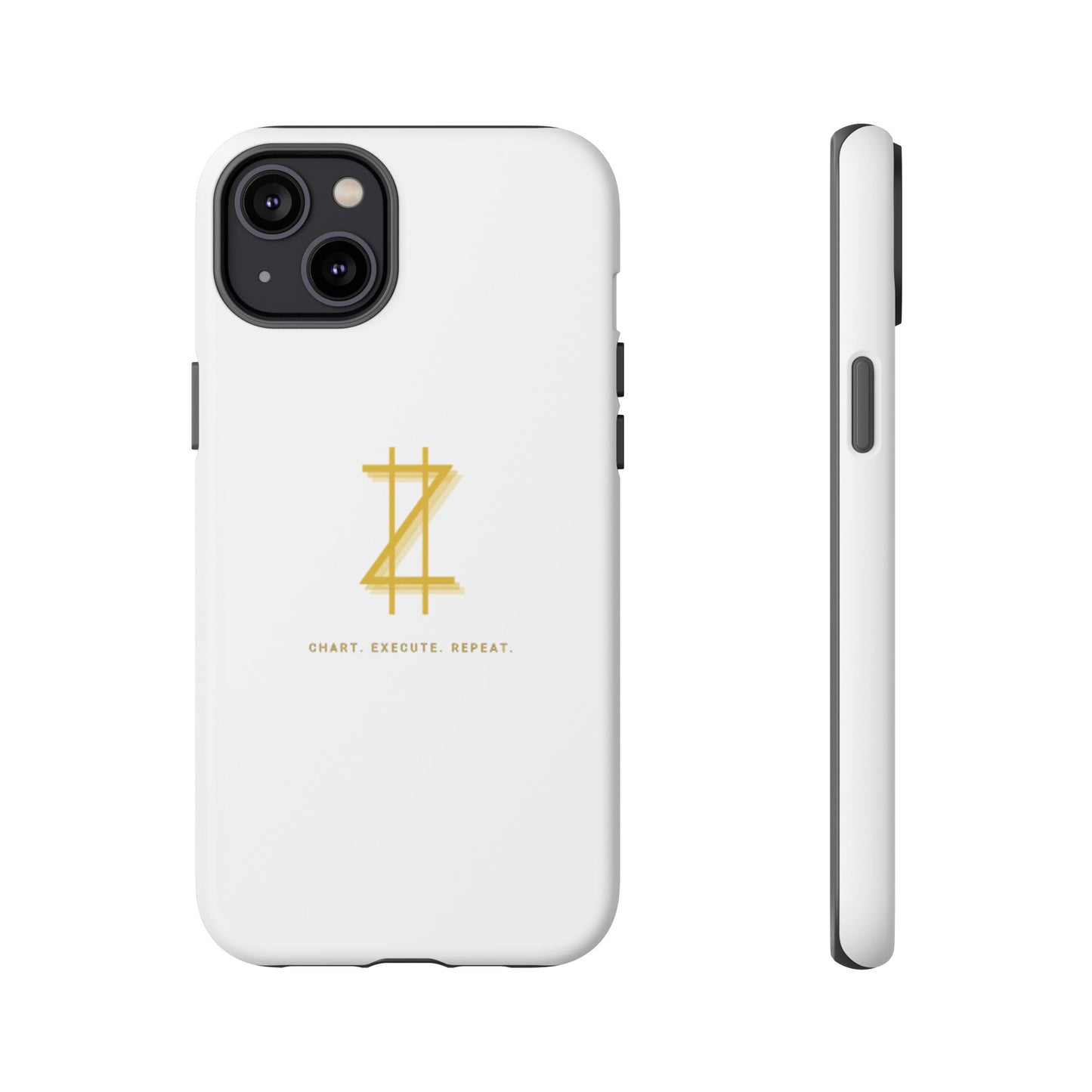 Phone case - White & Gold