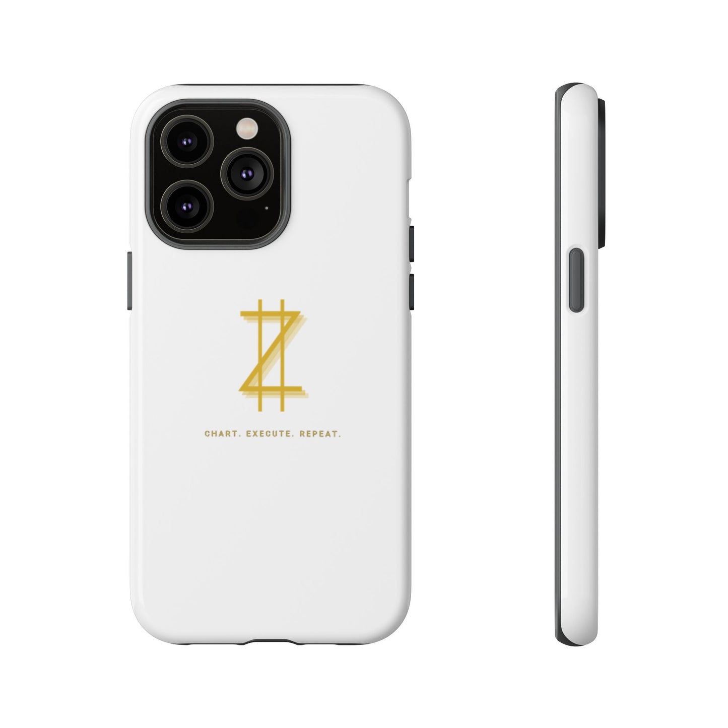 Phone case - White & Gold