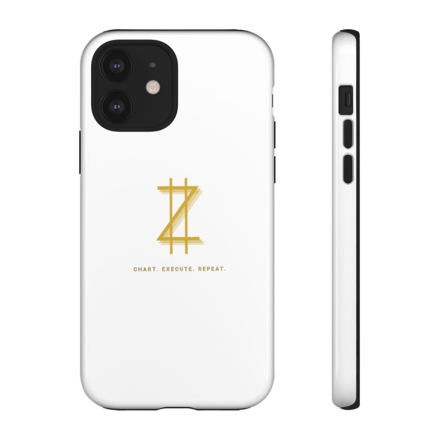 Phone case - White & Gold