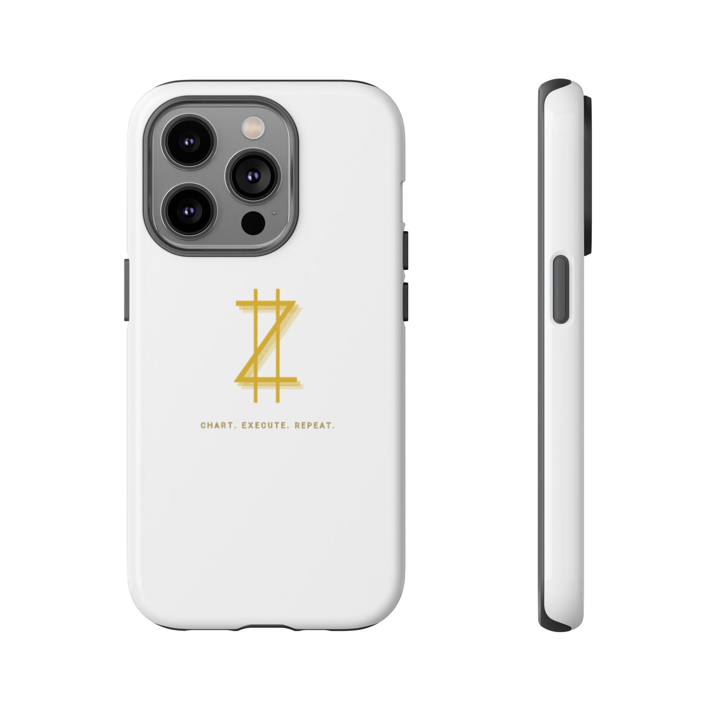 Phone case - White & Gold