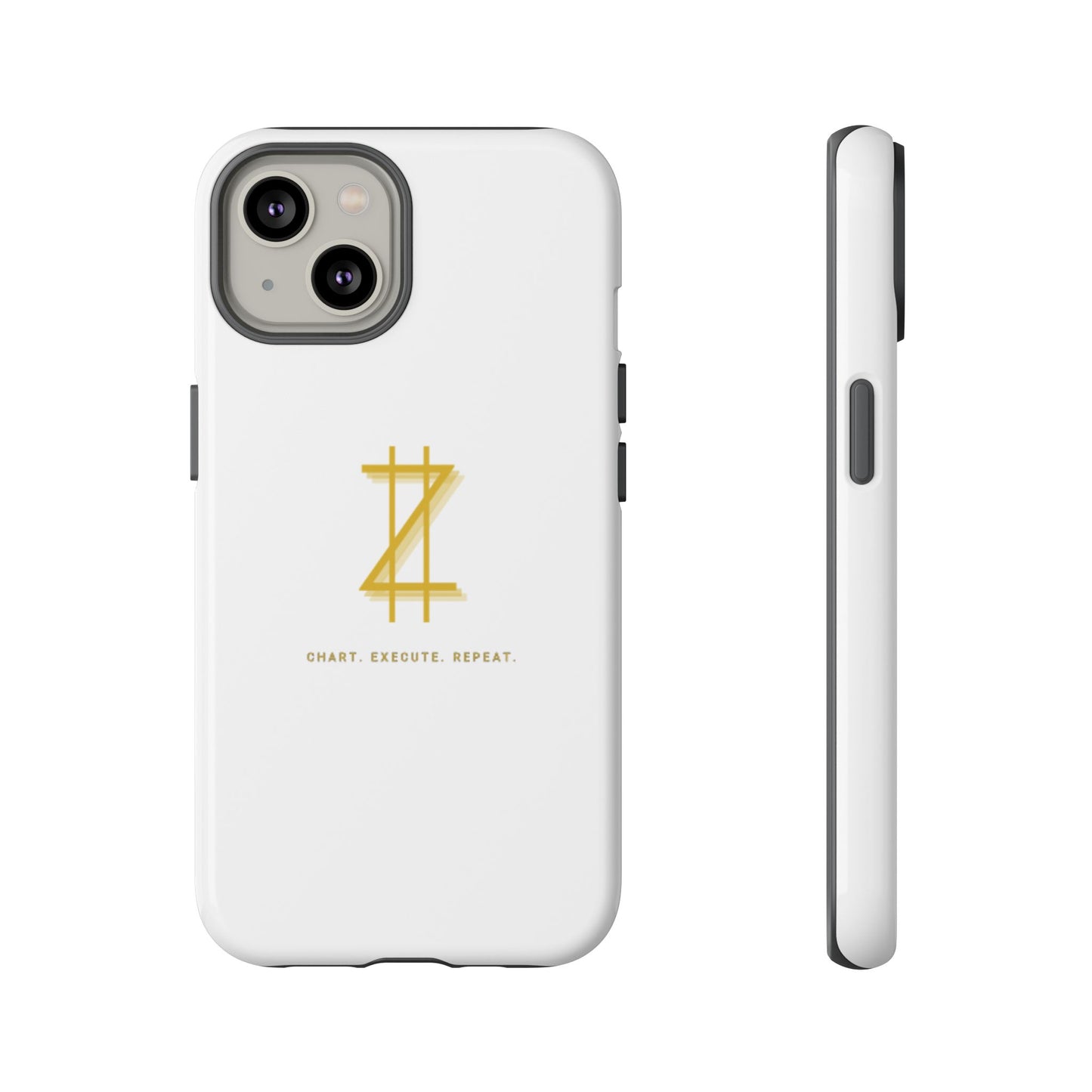Phone case - White & Gold