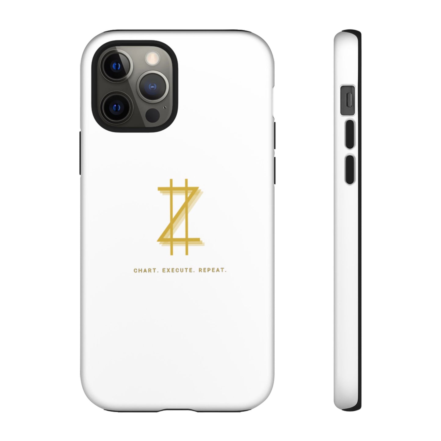 Phone case - White & Gold
