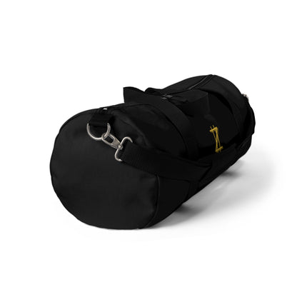 Duffel Bag – Black & Gold