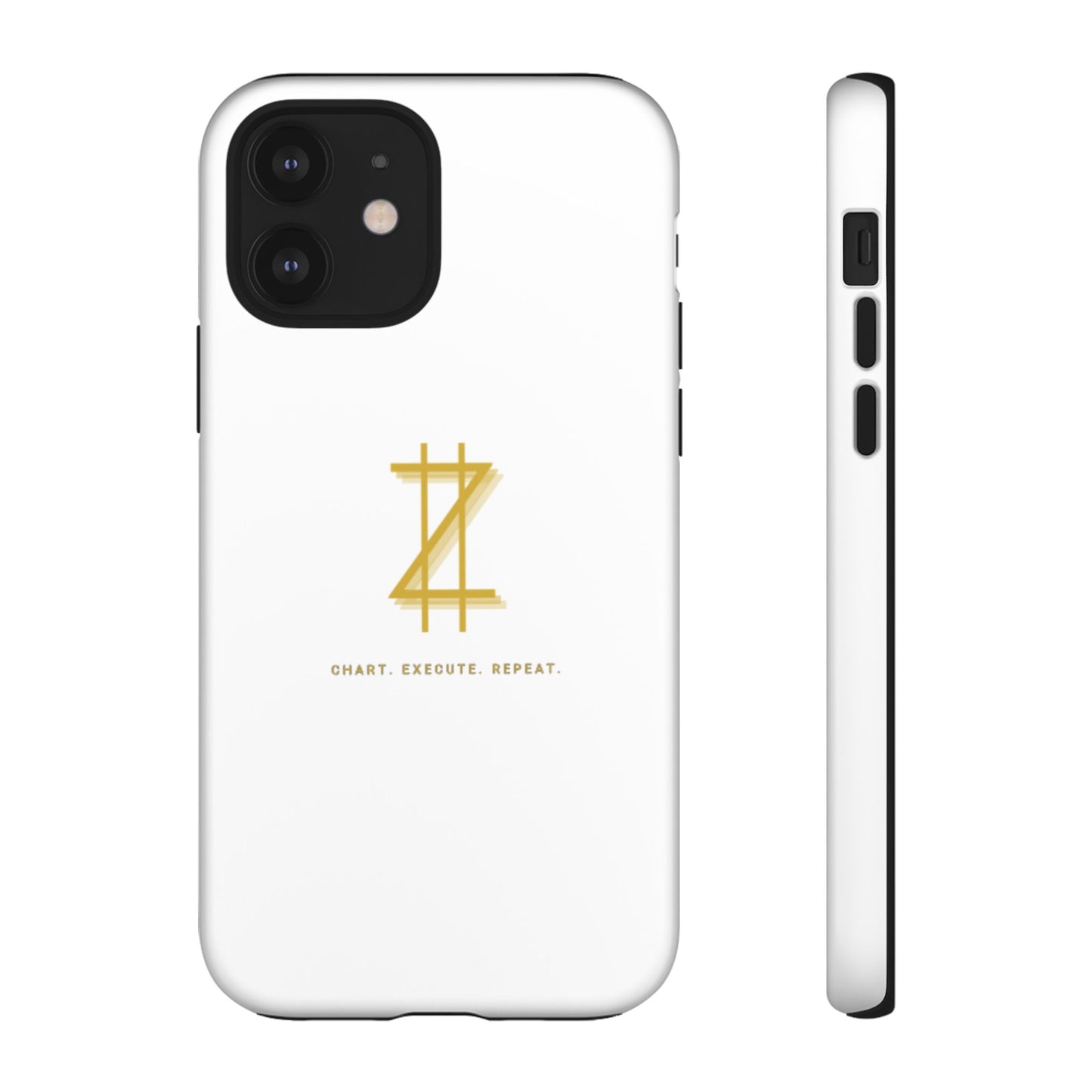 Phone case - White & Gold