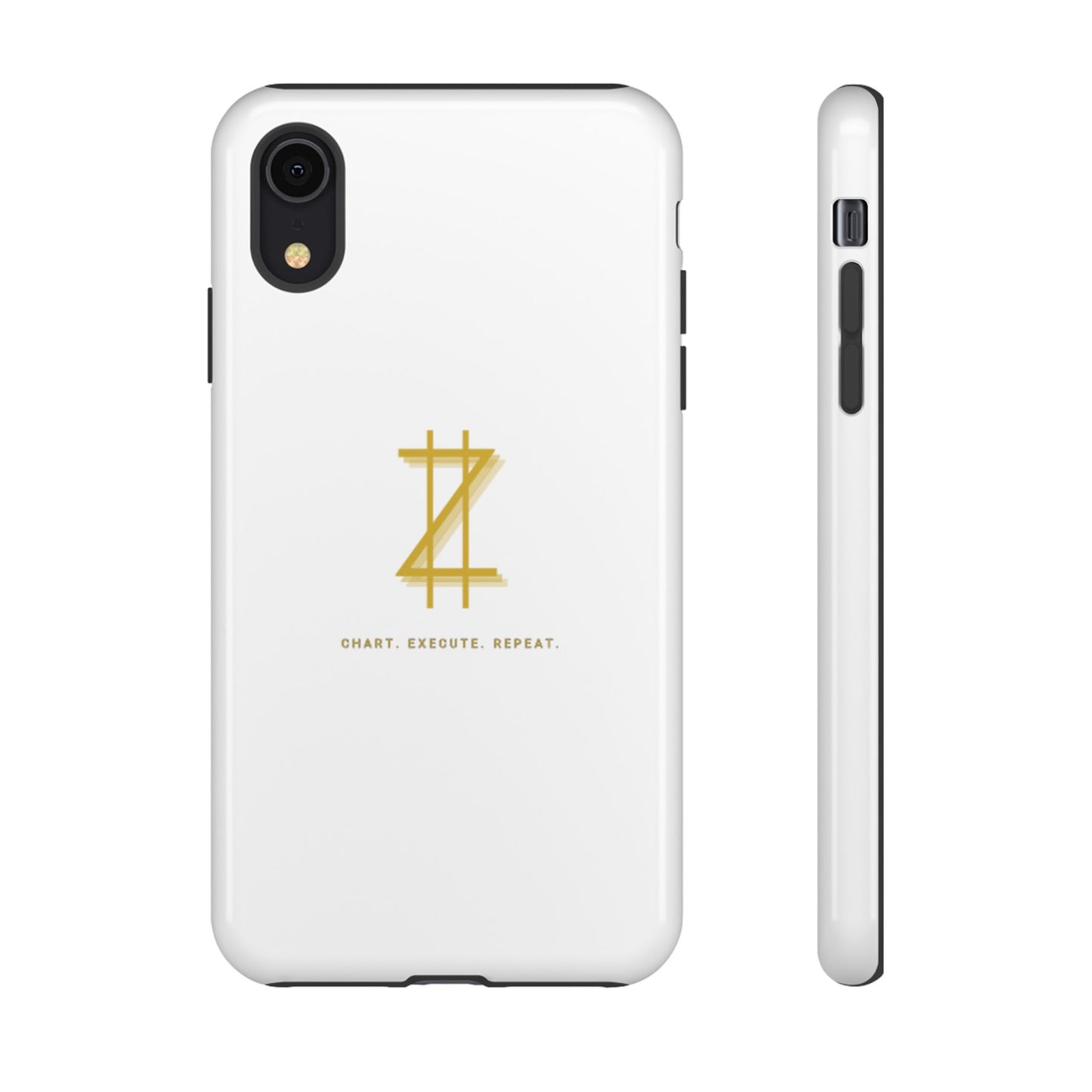 Phone case - White & Gold