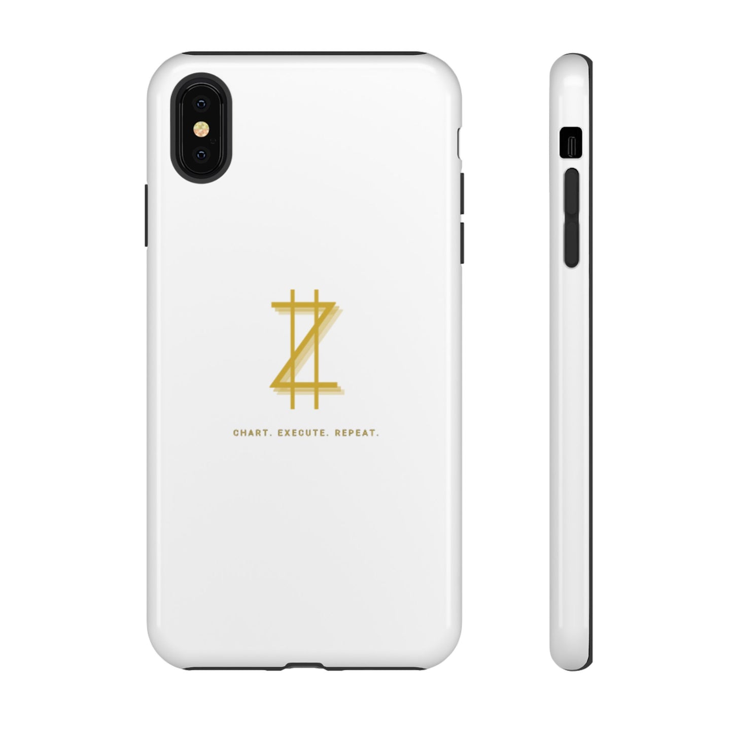 Phone case - White & Gold