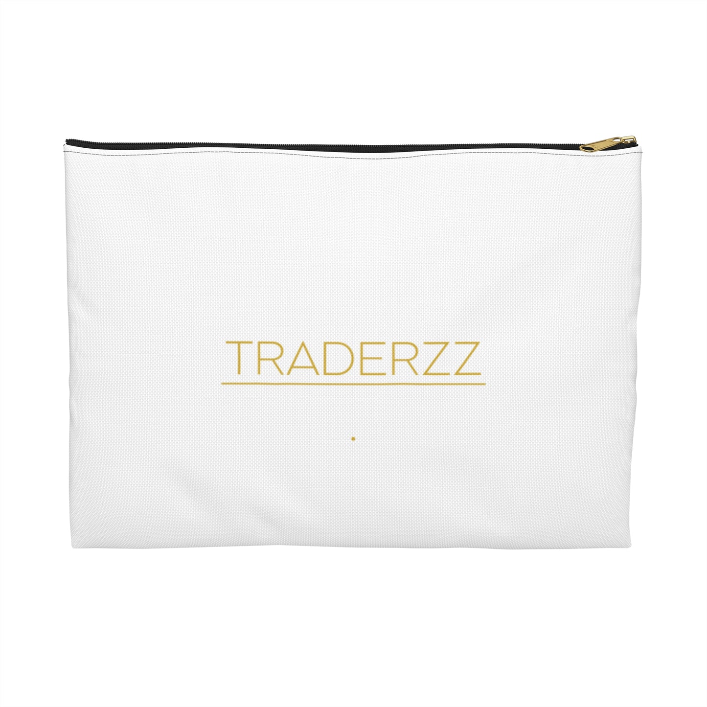Accessory Pouch - White & Gold