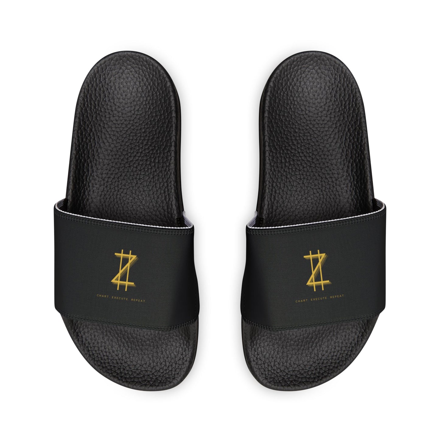 Slippers - Black and Gold