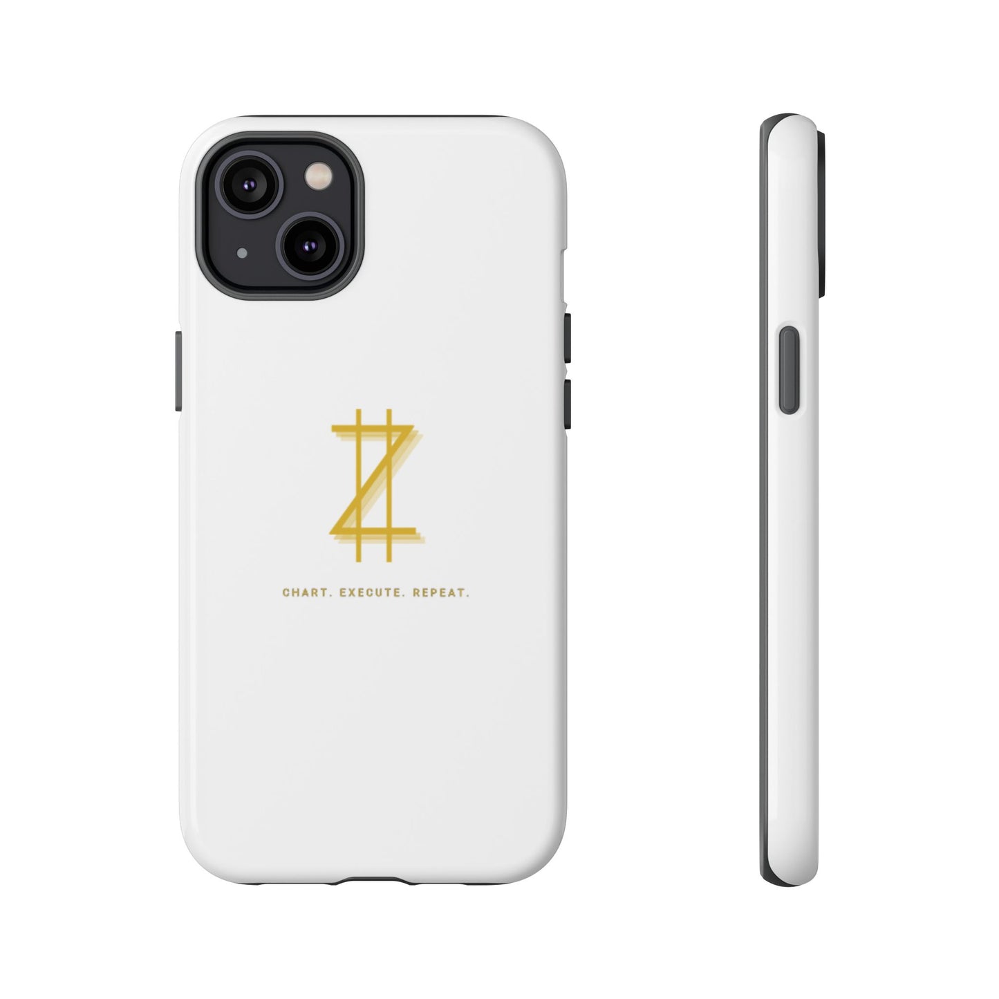 Phone case - White & Gold