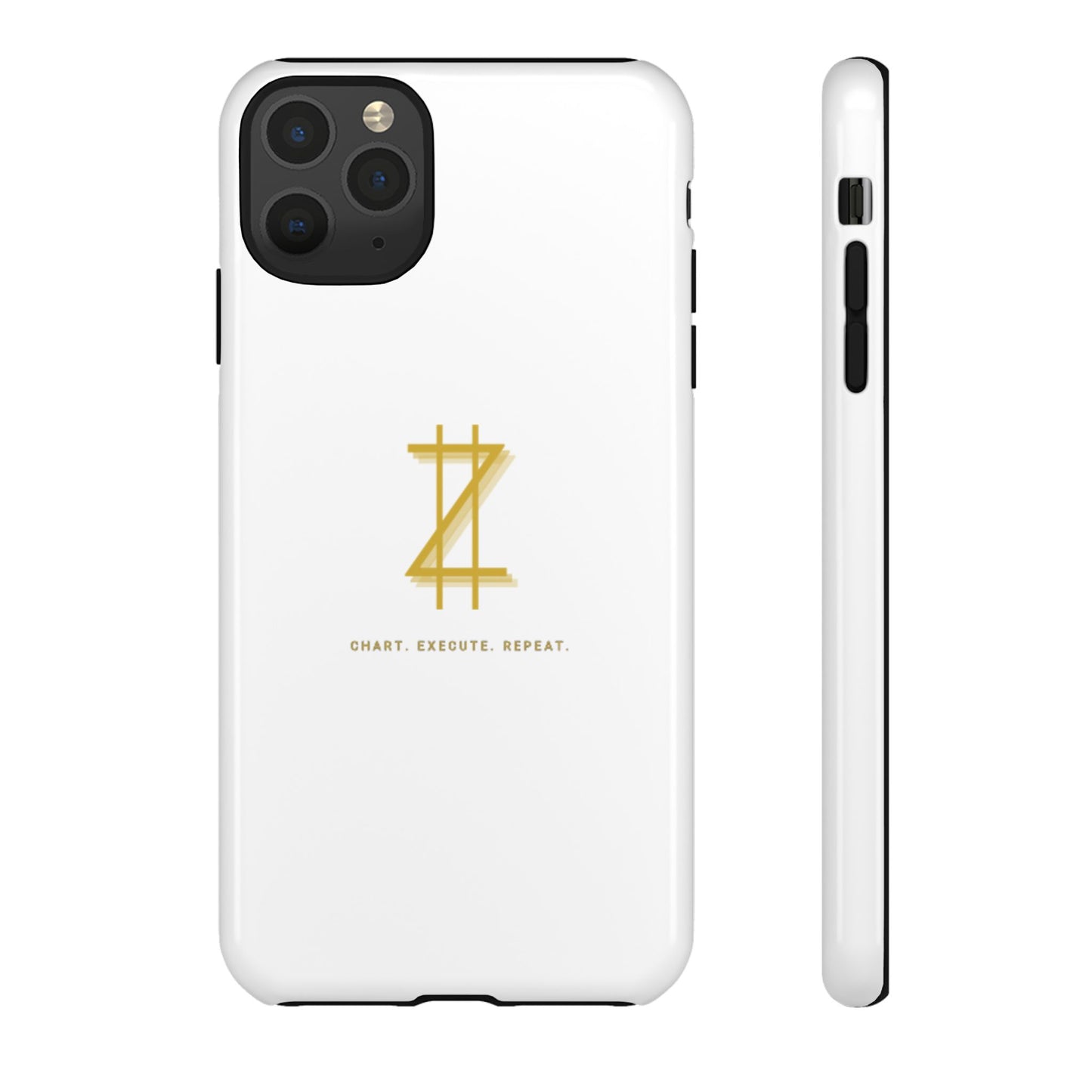 Phone case - White & Gold