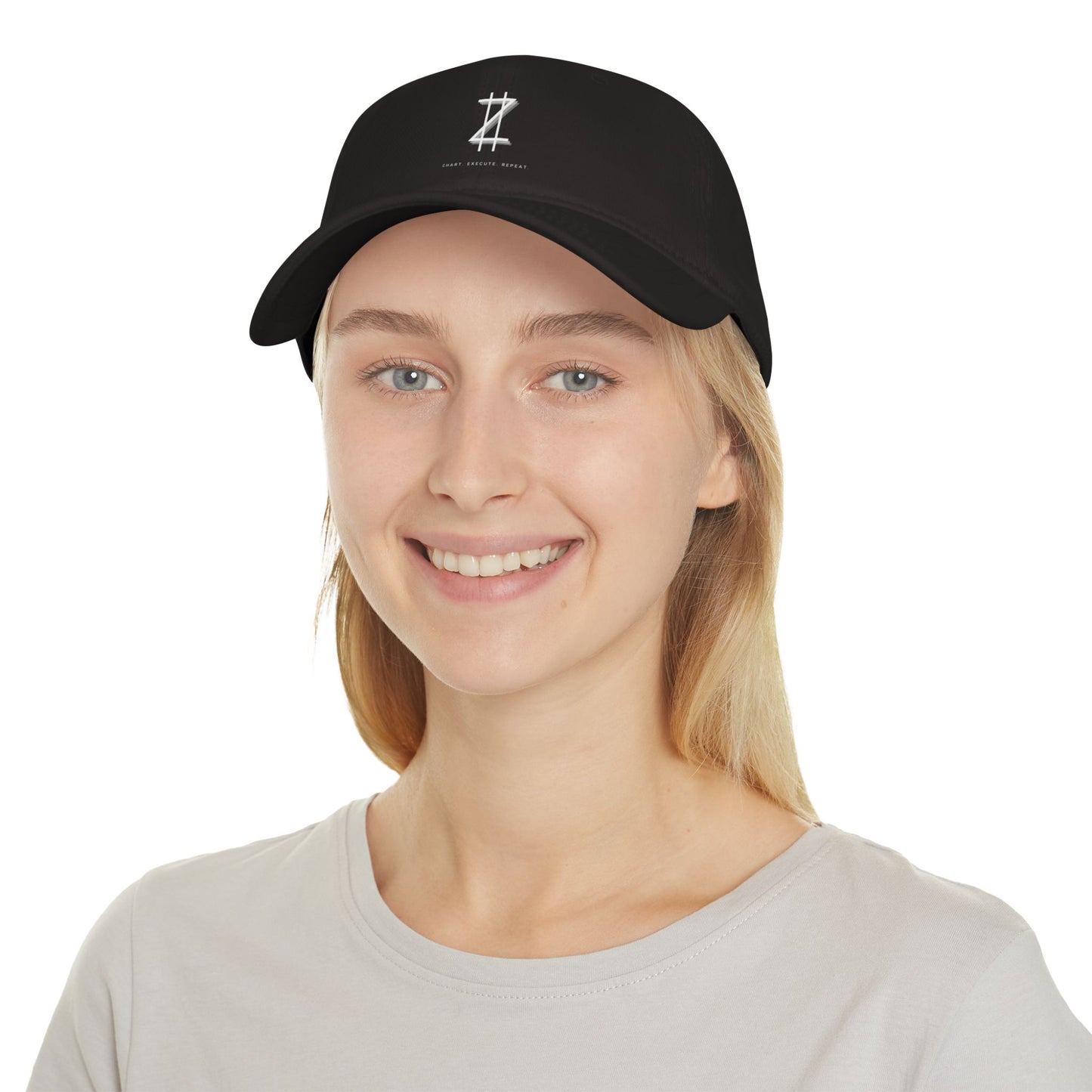 Baseball cap - White logo