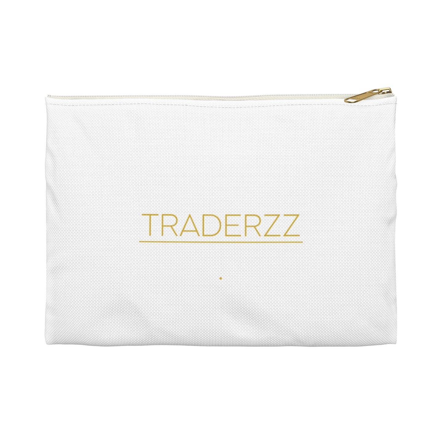 Accessory Pouch - White & Gold