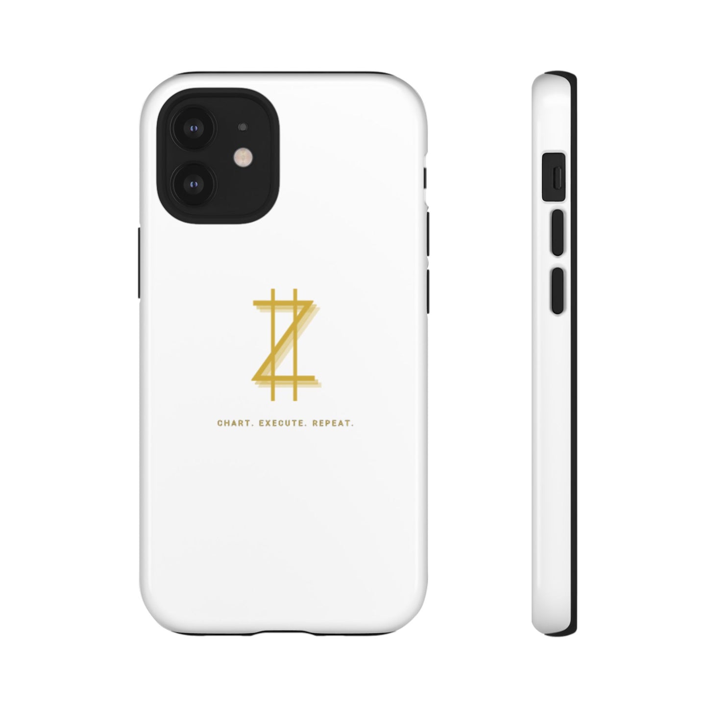 Phone case - White & Gold