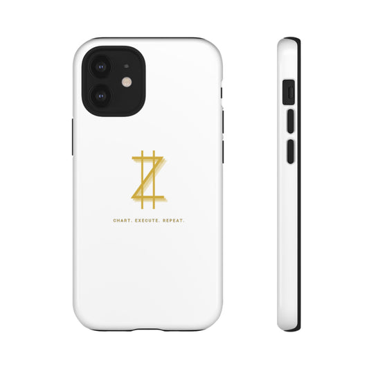 Phone case - White & Gold