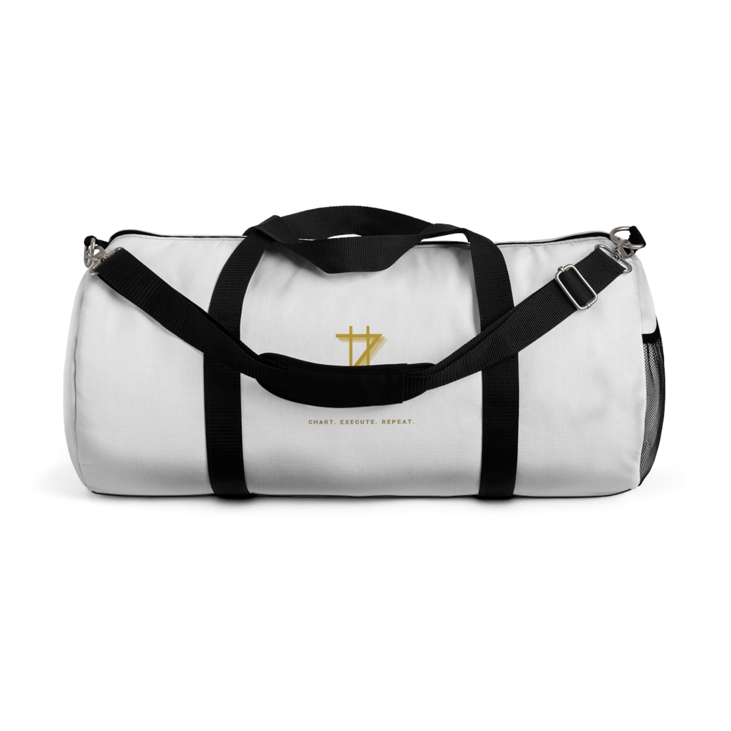 Duffel bag - White & Gold